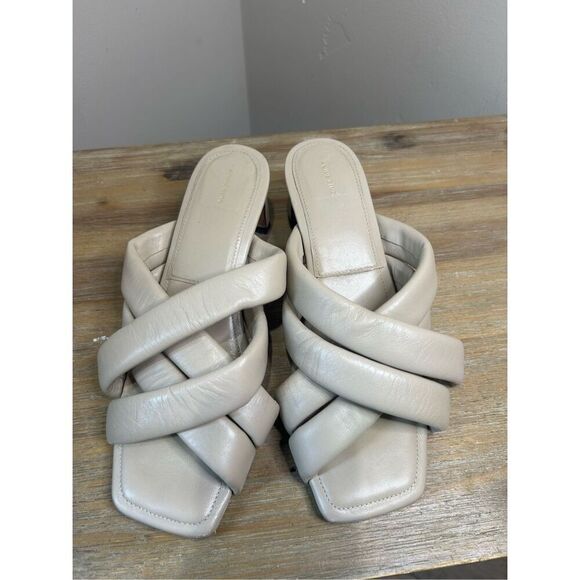 Anine Bing Women's Cade Mid Heel Slide Sandals - Picture 9 of 11